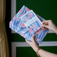 Hand Marbled Greeting Card | Cosmos Hydrangea